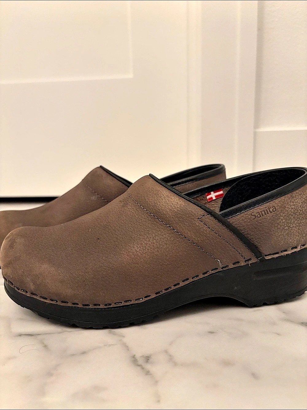 Sanita Professional Oiled Clog Gray Clogs